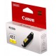 Картридж Canon CLI-451Y (PIXMA Series iP7240/MG5440/6340)